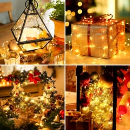 5M/10M/20M USB LED String Lights Copper Silver Wire Garland Light Waterproof Fairy Lights For Christmas Wedding Party Decorative