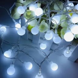 3-12M Ball Fairy Lights Globe String Lights USB/Battery Operated Garland for Garden Christmas Bedroom Wedding Camping Tent Decor