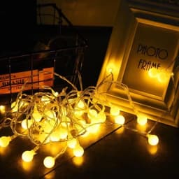 3-12M Ball Fairy Lights Globe String Lights USB/Battery Operated Garland for Garden Christmas Bedroom Wedding Camping Tent Decor