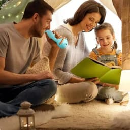 Children's Glowing Flashlight Projector Baby Sleep Story Book Flashlight Toy Early Education Toy Holiday Christmas Lighting