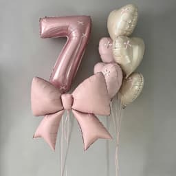 40inch Pink Foil Number Balloon Set (Optional 18inch Heart Balloons) Paired with Pink Valentine's Day/Birthday/Anniversary Party Decorations, Christmas Accessories, Themed Balloons, Retro Chrome Balloons, Balloons for Birthdays, Reusable Balloon Flowers, Personalized Balloons, Holiday Decorations, Elegant Party Decorations, Reusable Decorations, Premium Balloon Set, Gift Shopper, Party Organizer, Christmas Decorations