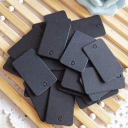 50pcs Round Paper Tag Labels Kraft Paper Cards Love Heart Hang Tags Blank for Jewelry Packaging DIY Couples Lovers Christmas