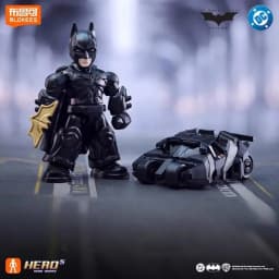 Genuine Blokees DC Marvel Hero Batman Star Edition Series Blind Box Toy Batman Motorcycle Collectible Perfect Christmas Gift