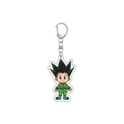 55MM Anime HUNTER HUNTER Keychain GON FREECSS/Killua Zoldyck/Leorio PaladiKnight Key Chain Acrylic Model Plate Christmas Gifts