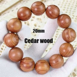 1pc Natural Wood Bracelets 20mm Women Men Elastic Handicraft Adjustable Wooden Bangles Wrap Hand Jewelry For Christmas Birthday