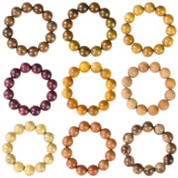 1pc Natural Wood Bracelets 20mm Women Men Elastic Handicraft Adjustable Wooden Bangles Wrap Hand Jewelry For Christmas Birthday