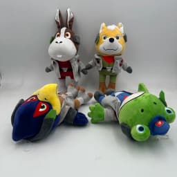 Star Fox Plush Fox Mccloud Plush 25cm Plush Krystal Star Fox Plush Star Fox Toy Star Fox Doll Birthday Gift Christmas Gift