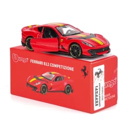 Bburago 1:64 genuine Ferrari SP1 812 COMPETIZIONE ENZO F40 F12TDF SF90 car model series children's Christmas boy gift toys