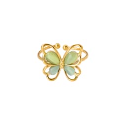 Popular Butterfly Rings For Women Gold Color Stainless Steel Geometric Opening Finger Ring Aesthetic Wedding Christmas Jewelry
