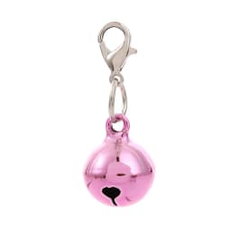 Pet Cat Dog Jingle Bell Collar Ornament Colored Christmas Pendant with Lobster Buckle Bag Keychain Sewing Accessories