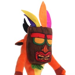 26cm New Arrival Anime Crash Bandicoot Plush Toys Cartoon Animal Aku Aku Crash Soft Stuffed Plush Dolls for Kids Christmas Gifts