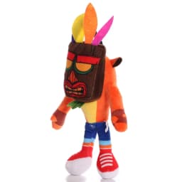 26cm New Arrival Anime Crash Bandicoot Plush Toys Cartoon Animal Aku Aku Crash Soft Stuffed Plush Dolls for Kids Christmas Gifts