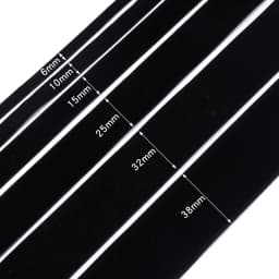 5-10Yards 6/10/15/25/32/38mm Black Velvet Ribbon Single Face Flocking Ribbons For DIY Home Party Christmas Gifts Wrapping Decor