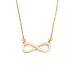 Fashion 8-word Shaped Necklace Charm Infinity Symbol Titanium Steel Pendant Necklace Christmas Birthday Gift