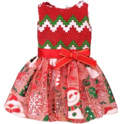 37cm Christmas Doll Pajama Sleeping Robe Christmas Clothing Baby Doll Clothing Toy Christmas Gift Bathrobe Doll Dress up Clothin
