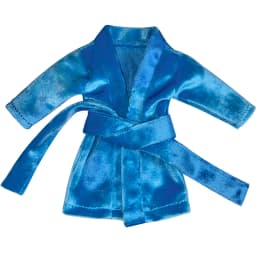 37cm Christmas Doll Pajama Sleeping Robe Christmas Clothing Baby Doll Clothing Toy Christmas Gift Bathrobe Doll Dress up Clothin