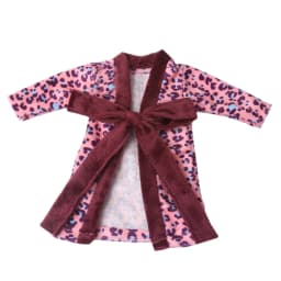 37cm Christmas Doll Pajama Sleeping Robe Christmas Clothing Baby Doll Clothing Toy Christmas Gift Bathrobe Doll Dress up Clothin