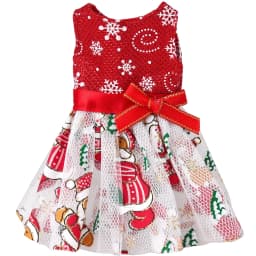37cm Christmas Doll Pajama Sleeping Robe Christmas Clothing Baby Doll Clothing Toy Christmas Gift Bathrobe Doll Dress up Clothin