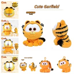 GARFIELD Original Stuffed Plush Soft Cat Plush Cartoon Plushie Doll for Boys Girls Christmas Decor Gift