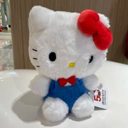100% Genuine New Sanrio Hello Kitty Plush Toy 50th Anniversary Kuromi Melody Stuffed Dolls Children Birthday Christmas Gift