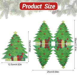 20-100Pcs Christmas Disposable Paper Napkins Cute Snowman Tissues 2025 Christmas Party Home Table Decoration Supplies New Year