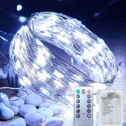 50-300LED Fairy Light Battery Operated, with Remote ,8mode Waterproof Christmas Decorative Light String Birthday, Party, Holiday