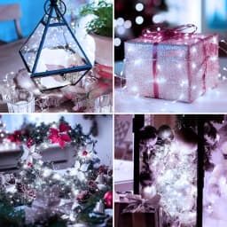50-300LED Fairy Light Battery Operated, with Remote ,8mode Waterproof Christmas Decorative Light String Birthday, Party, Holiday