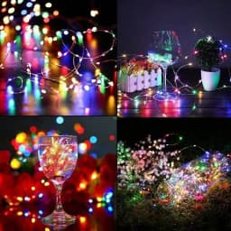 50-300LED Fairy Light Battery Operated, with Remote ,8mode Waterproof Christmas Decorative Light String Birthday, Party, Holiday