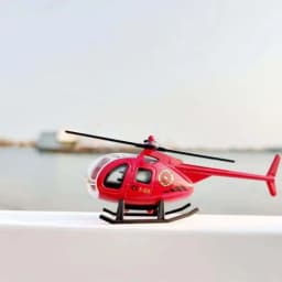 1PC New Childrens Helicopter Toy Alloy Airplane Model Ornaments Boy Toy Taxiing Simulation Helicopter Christmas Gift