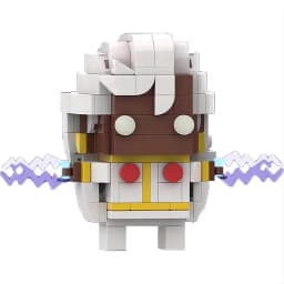 Bricklink MOC X Anime Movie Action Figures Bricks Sets Building Blocks Kids Education Toys For Children Christmas Gift