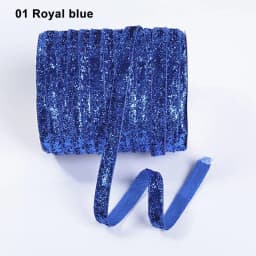 50Yard 10mm Multicolor Shimmer Velvet Ribbon Sparkle Glitter Ribbon For DIY Craft Christmas Gift Wrapping Wedding Decor