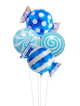 4pcs Candy Foil Balloons Sweet Dessert Party Balloon Wedding Decorations Christmas Decorate Birthday Party Decorations