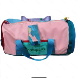 Alpaca Pattern Nylon Tote Bag Unisex Yoga Outdoor Sports Crossbody Bag for Travel Fitness Storage Christmas Gift