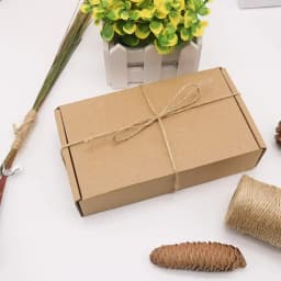 2MM 100M/lot Natural Jute Twine Cord Brown Twine Rope Jute Rope  For DIY Crafts Gift Wrapping Wedding Christmas Decor
