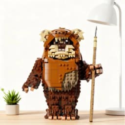 2025 new 1010-piece 3D Wicket Ewok building block assembly sentinel brick children's birthday Christmas gift set