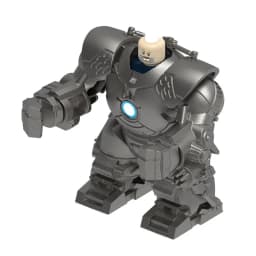 New Product TK131 Iron Tyrant Mechanical Armor Assembly Building Blocks, Man Zai Pendant Model Toy, Christmas