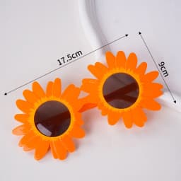 Movie Terrifier Clown Cosplay Glasses Sunflower Joker Sunglasses Christmas Daisy Eyewear Unisex Carnival Prop Accessories