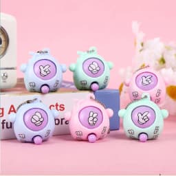 12/24 Pcs Fun Guessing Egg Game with Key Chain Kids Birthday Party Favors Christmas Wedding Gifts Guests Reward Pinata Fillers
