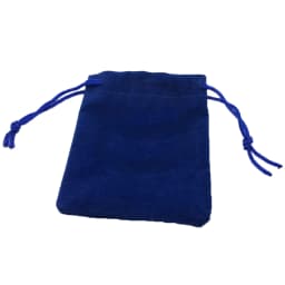 50 Pieces Blue Velvet Drawstring Jewelry Storage Pouch Gift Bags Candy Pouch Christmas Wedding Party Favor Wholesale 5x7cm