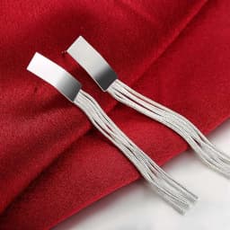 925 Sterling Silver Earrings temperament Women Creativity tassel Ear studs Christmas Gifts Street all-match Jewelry