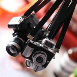 Sound And Light Simulated Digital Camera Retro Phase Pendant, Necklace Punk Flash Jewelry Key Halloween Christmas Gifts