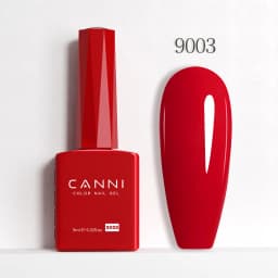 CANNI Hema Free Nail Gel Polish Christmas Red Color Collection Semi Permanent Nail Dehydrator Primer 9ml French Gorgeous Color
