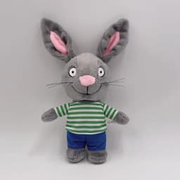 Anime Pip and Posy Plush Doll Cartoon Soft Stuffed Animal Rabbit Mouse Plushie  Toys Birthday Christmas Gifts for Kids Boys Girl