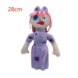 The Amazing Digital Circus Plush Clown Ragatha Pomni Cartoon Jax Doll Joker Plush Soft Stuffed Sofa Decorate Christmas Gifts