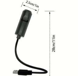 LED USB Projector Light 3/4pcs Projection Patterns- Adjustable USB Night Light for Christmas Festival Decorations