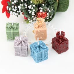 3D Square Gift Box Aromatherapy Candle Silicone Mold Making DIY Christmas Gift Box Decoration Gypsum Resin Mold
