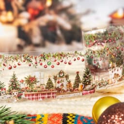 65mm * 2m/roll Christmas Eve Series PET Sticker Creative DIY Handmade Scrapbook Diary Aesthetics Stationery Sticker Masking Tape