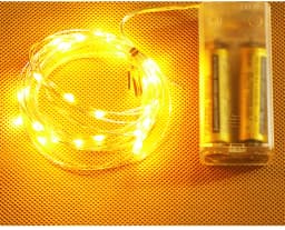 1M 2M 3M Led String Lights Waterproof Fairy Lights 3AA Battery Holiday lighting for Christmas Tree Wedding Party Decoration