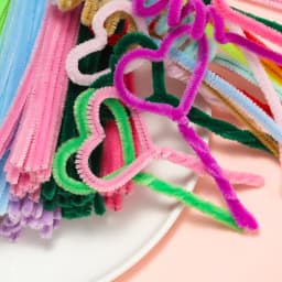 50pcs 30cm Colorful Chenille Stems Pipe Cleaners Plush Stem Wired Sticks Twist Stick Strip DIY Christmas Craft Jewelry Making