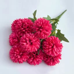 Artificial Flower Bouquet Chrysanthemum Wedding Home Christmas Bride Bouquet Craft Scrapbooking Wreath Props Table Party Decor